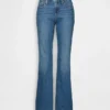 Jeans mit niedriger Leibhöhe, lang und schmal