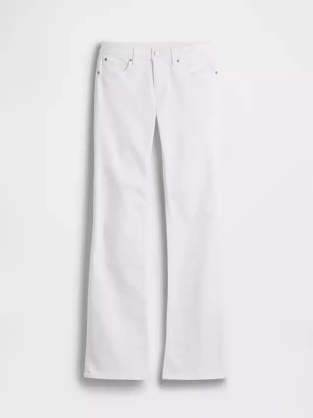 Jeans mit niedriger Leibhöhe, lang und schmal