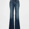 Jeans mit niedriger Leibhöhe, lang und schmal