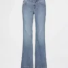 Jeans mit niedriger Leibhöhe, lang und schmal
