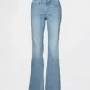Jeans mit niedriger Leibhöhe, lang und schmal