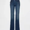 Jeans mit niedriger Leibhöhe, lang und schmal