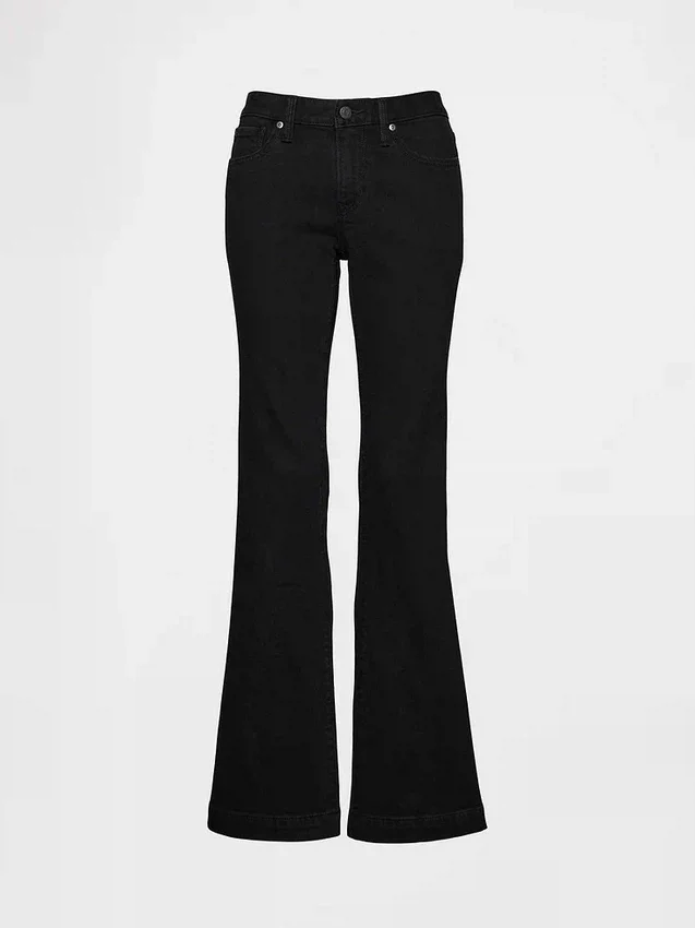 Jeans mit niedriger Leibhöhe, lang und schmal