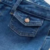 Jeans mit niedriger Leibhöhe, lang und schmal