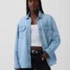 Jeans-Western-Hemdjacke