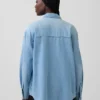 Jeans-Western-Hemdjacke