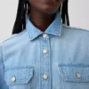 Jeans-Western-Hemdjacke