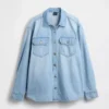 Jeans-Western-Hemdjacke