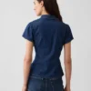 Jeanshemd mit Flügelärmeln