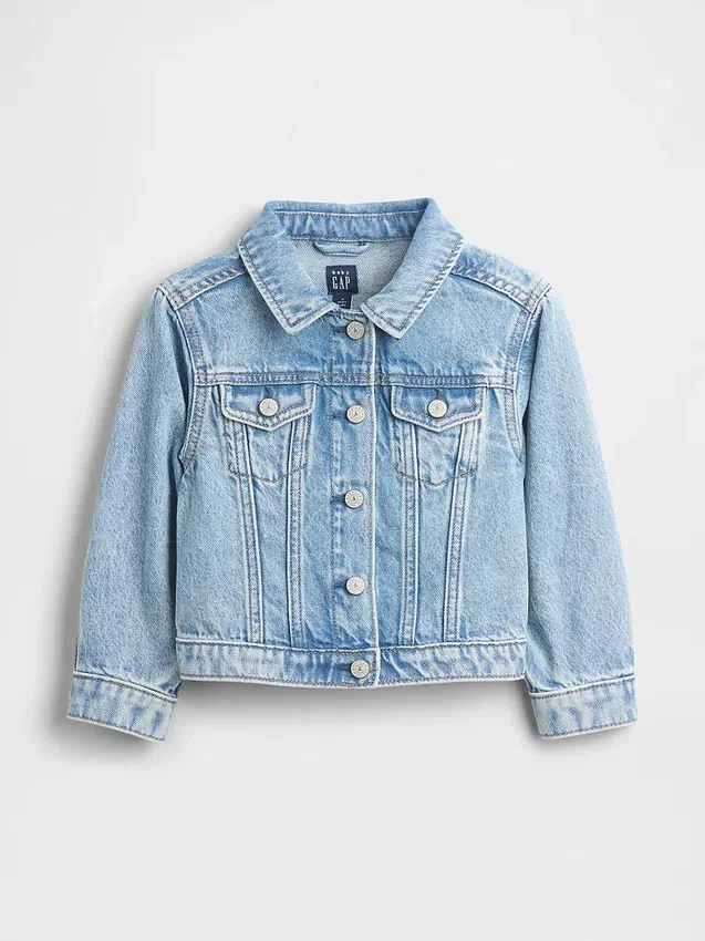 Jeansjacke mit Herzmotiv für Baby & Kleinkind
