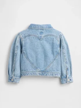 Jeansjacke mit Herzmotiv für Baby & Kleinkind