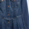 Jeansjacke mit Schößchen