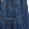 Jeansjacke mit Schößchen