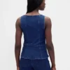 Jeansweste mit Reißverschluss