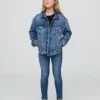 Jeggings für Kinder mit mittlerer Leibhöhe zum Hineinschlüpfen