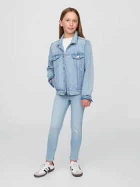 Jeggings für Kinder mit mittlerer Leibhöhe zum Hineinschlüpfen