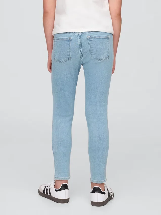 Jeggings für Kinder mit mittlerer Leibhöhe zum Hineinschlüpfen