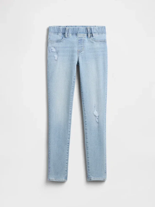 Jeggings für Kinder mit mittlerer Leibhöhe zum Hineinschlüpfen