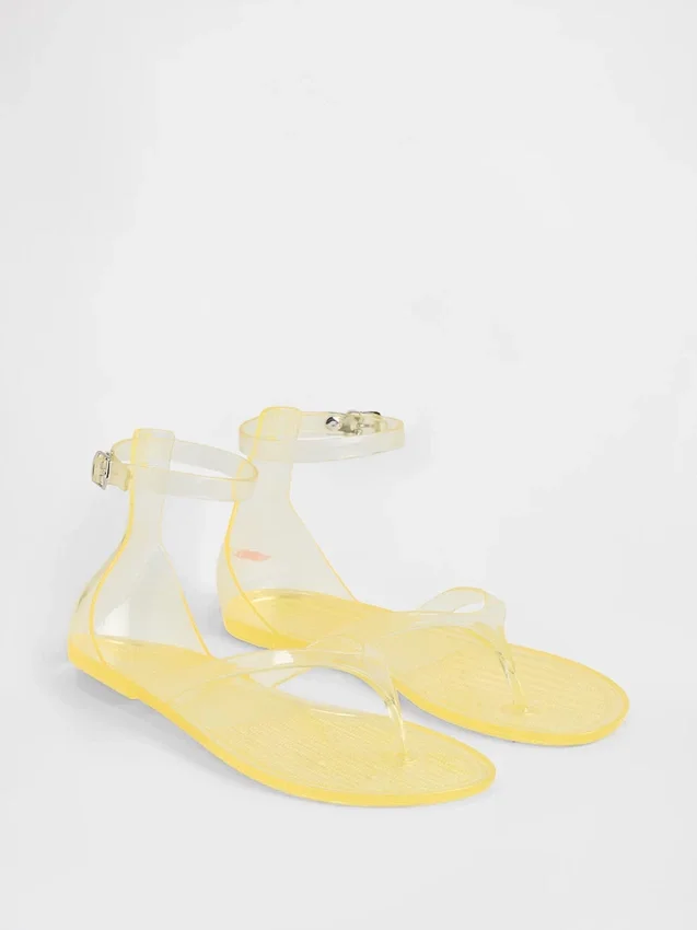 Jelly-Zehensandalen