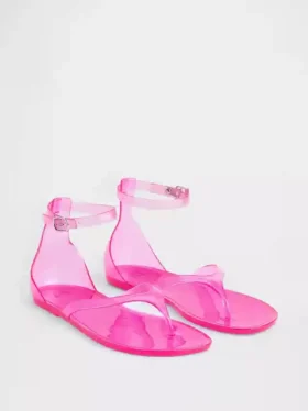 Jelly-Zehensandalen