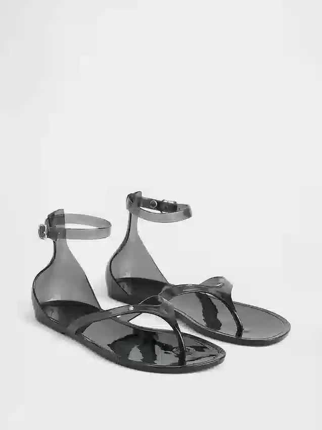 Jelly-Zehensandalen