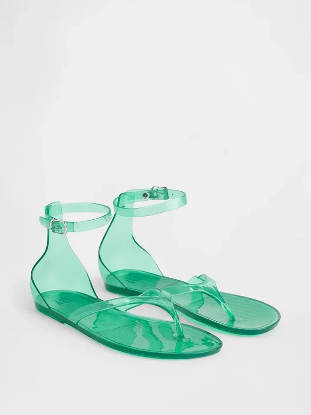 Jelly-Zehensandalen