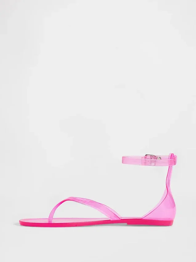 Jelly-Zehensandalen