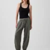 Jogginghose aus Baumwollgaze