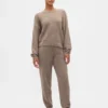 Jogginghose aus CashSoft-Bouclé-Pullover