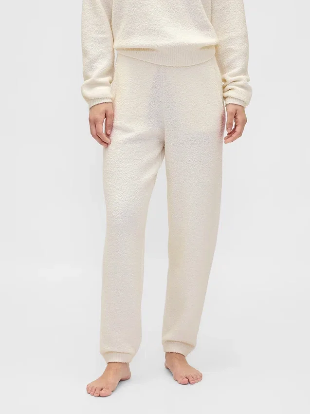 Jogginghose aus CashSoft-Bouclé-Pullover