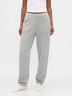 Jogginghose aus CashSoft-Bouclé-Pullover