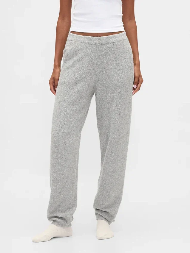 Jogginghose aus CashSoft-Bouclé-Pullover