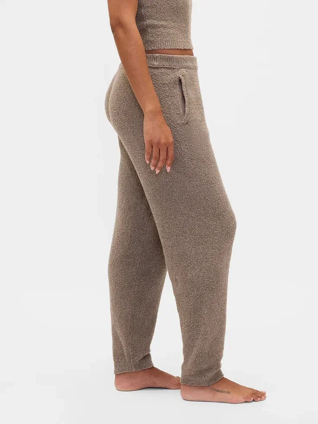 Jogginghose aus CashSoft-Bouclé-Pullover