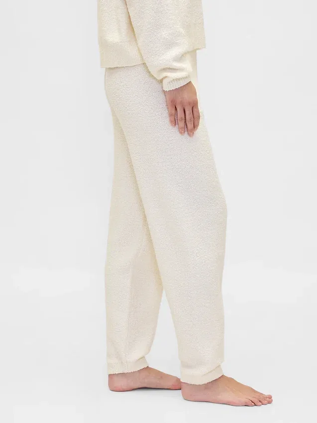 Jogginghose aus CashSoft-Bouclé-Pullover