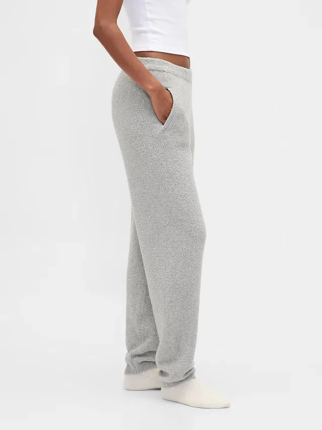 Jogginghose aus CashSoft-Bouclé-Pullover