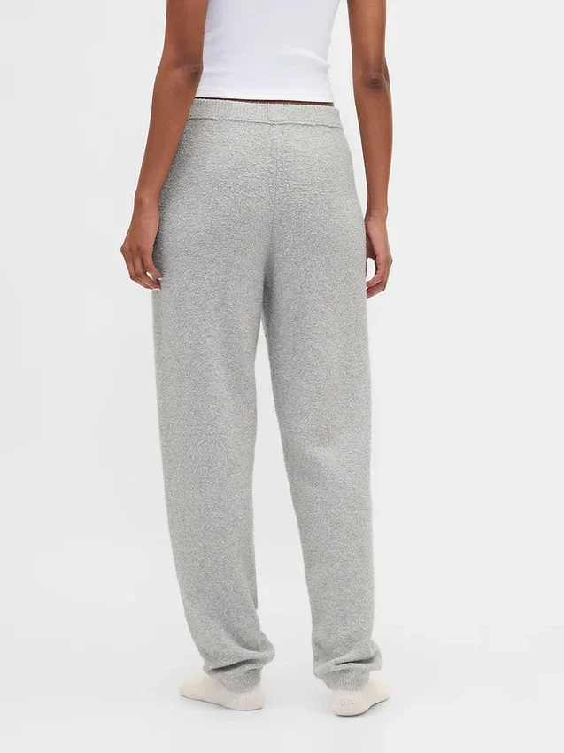 Jogginghose aus CashSoft-Bouclé-Pullover