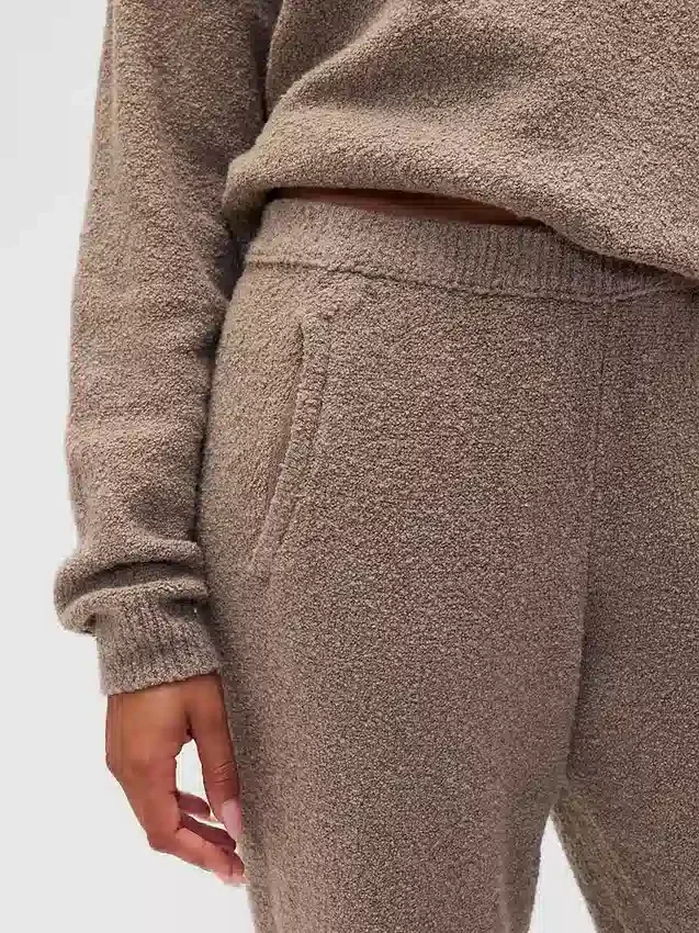 Jogginghose aus CashSoft-Bouclé-Pullover