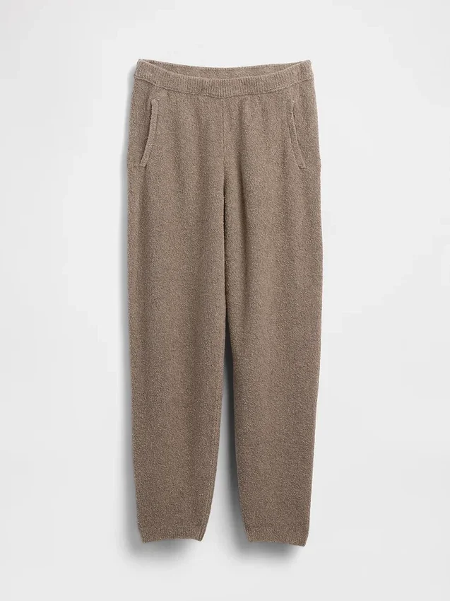 Jogginghose aus CashSoft-Bouclé-Pullover