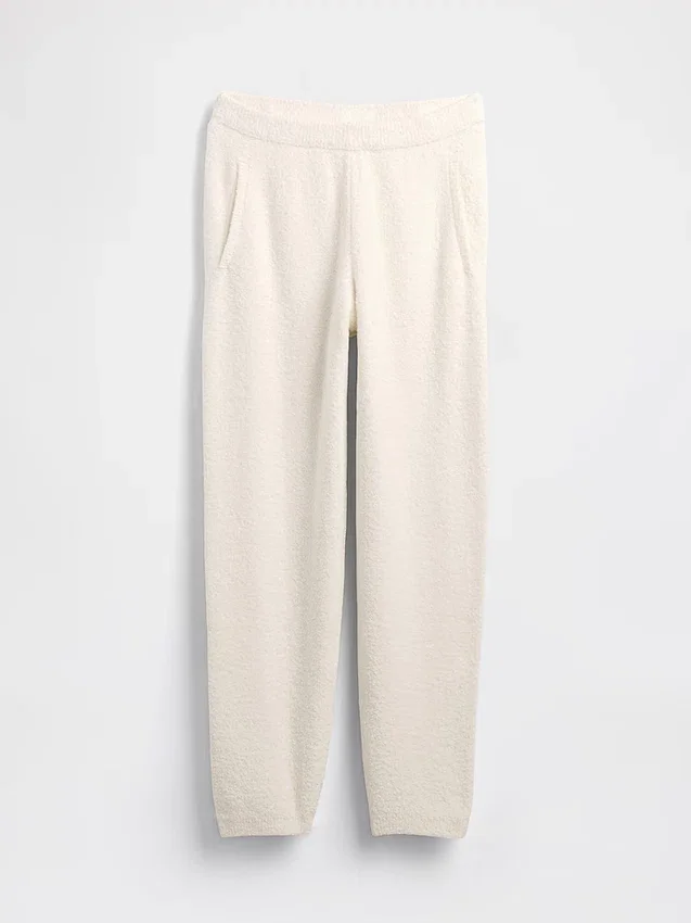 Jogginghose aus CashSoft-Bouclé-Pullover