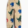 Jogginghose für Baby & Kleinkind aus Vintagesoft-Material mit Print, zum Hineinschlüpfen