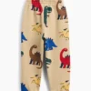 Jogginghose für Baby & Kleinkind aus Vintagesoft-Material mit Print, zum Hineinschlüpfen