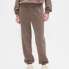 Jogginghose mit hoher Leibhöhe aus Vintagesoft