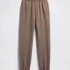 Jogginghose mit hoher Leibhöhe aus Vintagesoft