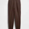 Jogginghose mit hoher Leibhöhe aus Vintagesoft