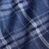 Karierter Jeans-Minirock