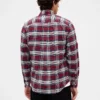 Kariertes Oxford-Hemd mit Knopfleiste