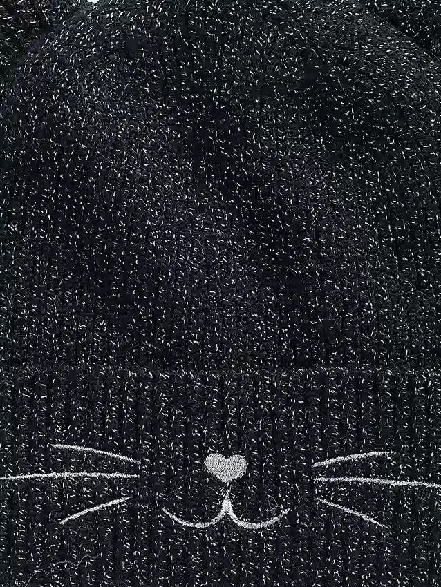 Katzen-Mütze für Baby & Kleinkind