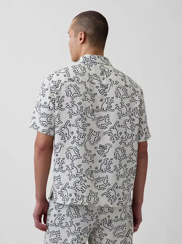Keith Haring Strukturhemd