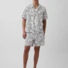 Keith Haring strukturierte Easy-Shorts