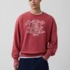 Keith Haring Sweatshirt mit Logo aus schwerem Stoff